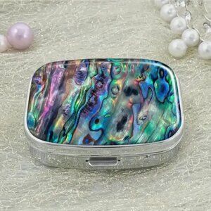 1pc.  Shell Nature Pill Box